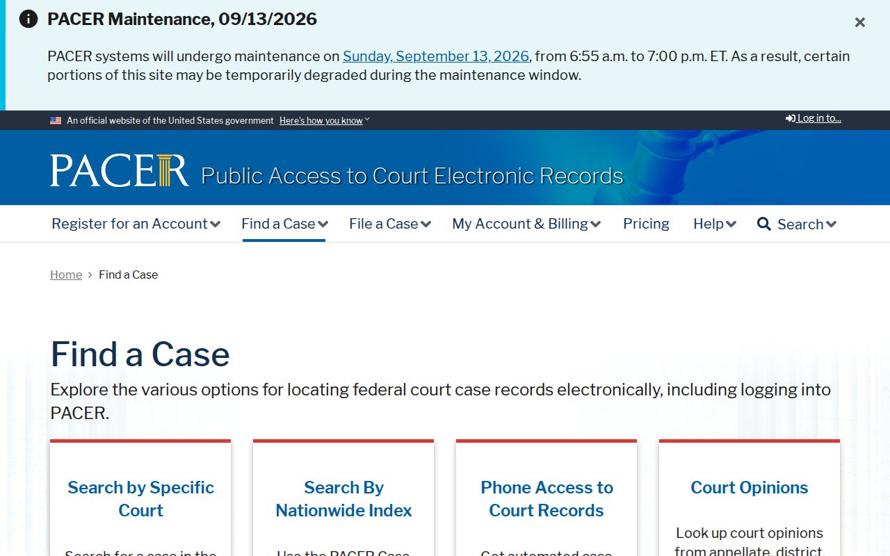 Jefferson Parish arrest warrant federal case search explanation from PACER